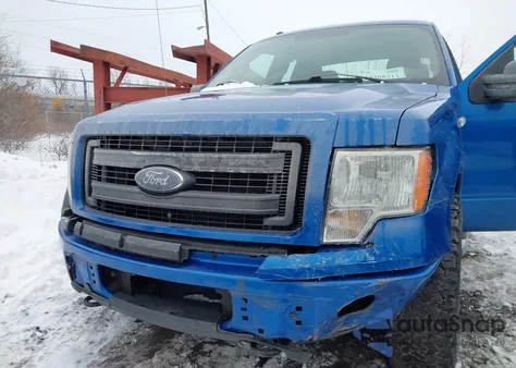 2013 Ford F-150 Stx from USA, damaged, VIN 1FTFX1EF5DKE86372